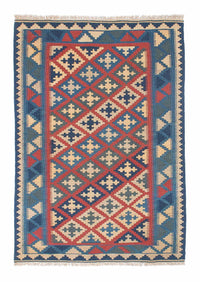 Kelim Rug - Oriental - 150 x 102 cm - multicolored