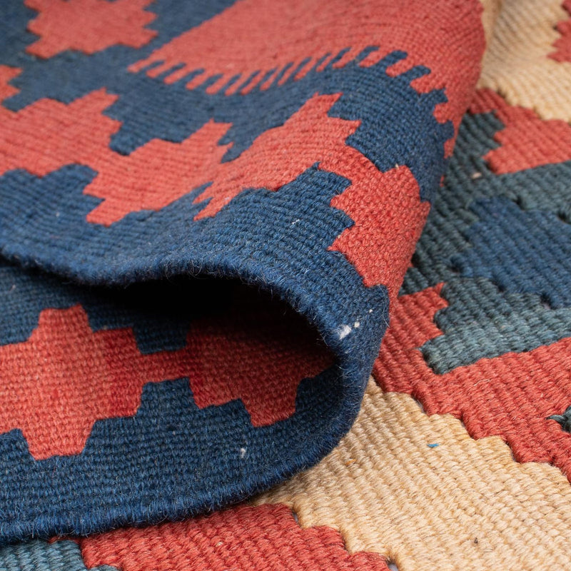 Kelim Rug - Oriental - 150 x 97 cm - dark red