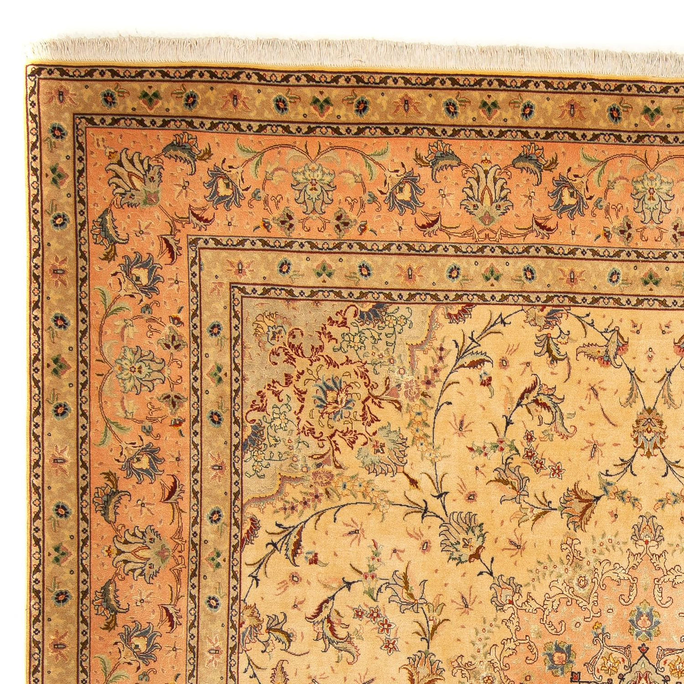 Tabriz - 50 Raj Rug 261x243cm - Persian Rugs