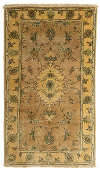 Perser Rug - Tabriz - Royal - 122 x 66 cm - light brown