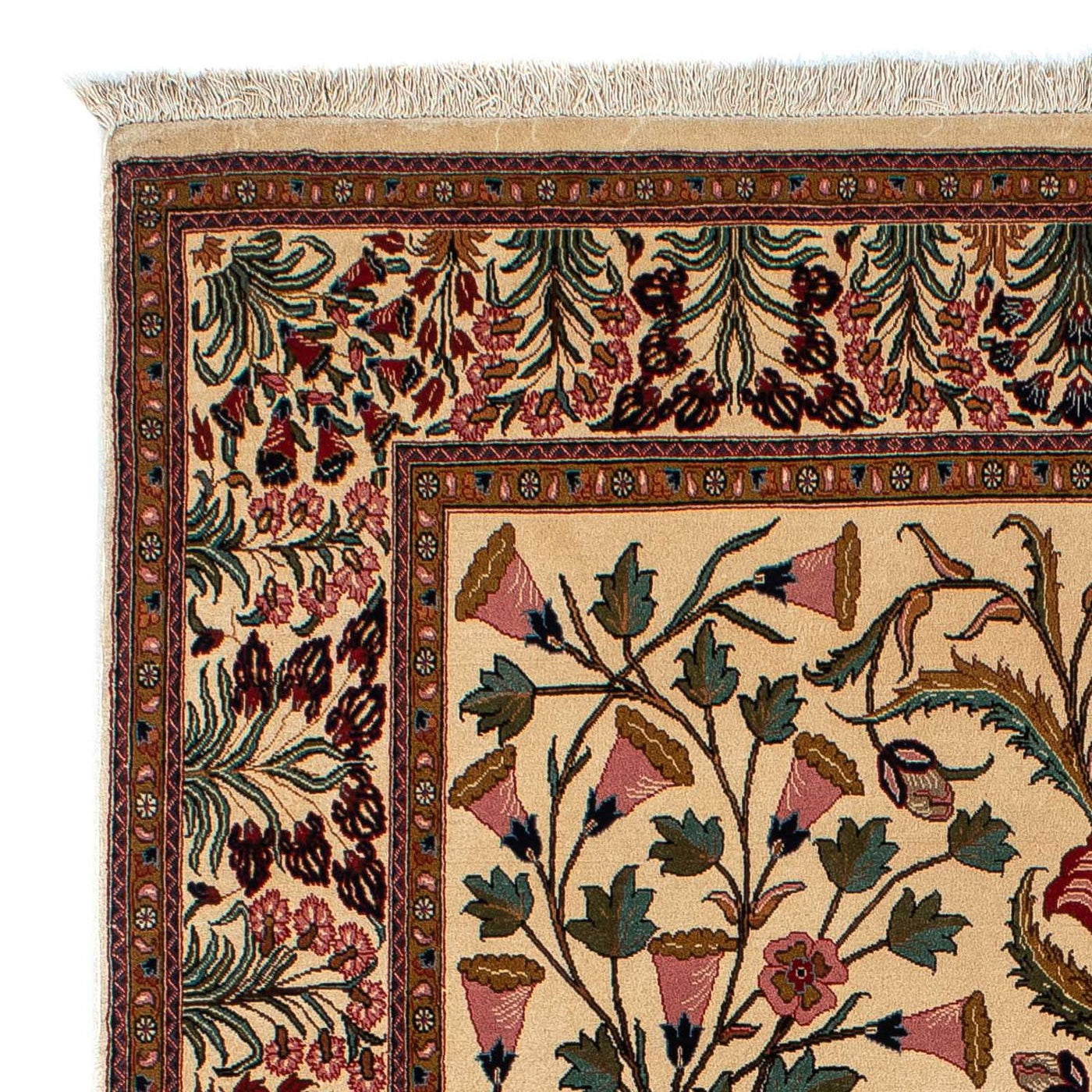 Qom Rug 195x122cm - Persian Rugs