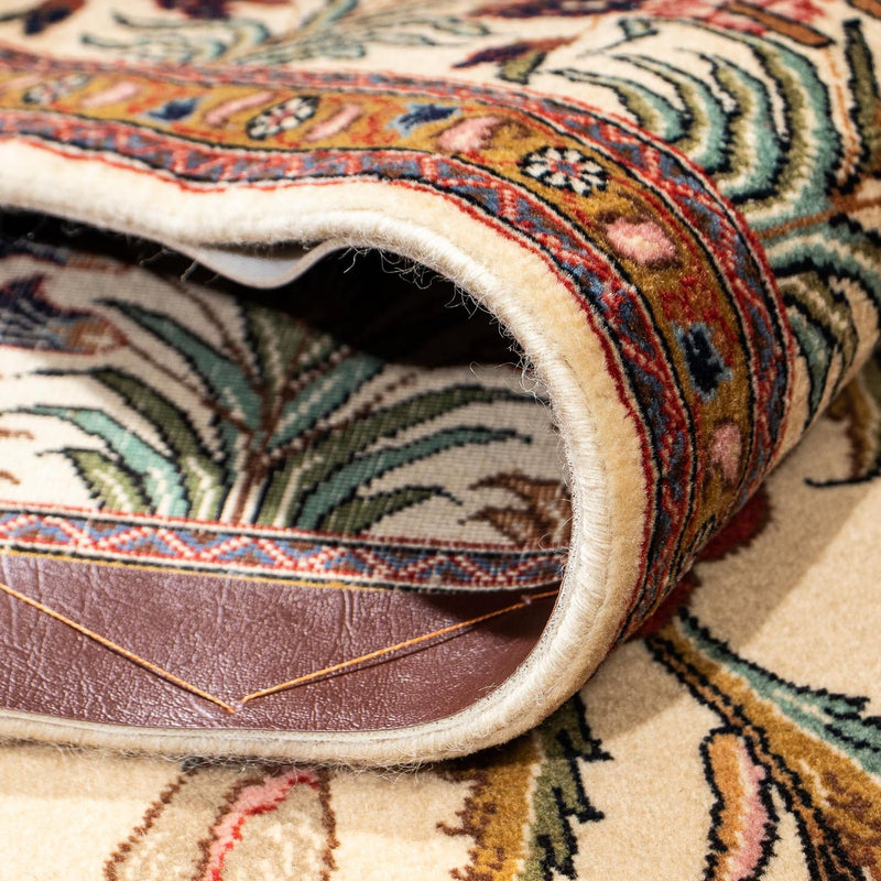 Perser Rug - Ghom - 195 x 122 cm - light brown