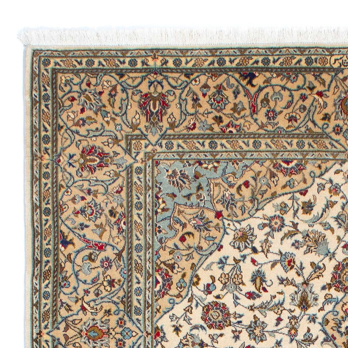 Perser Rug - Keshan - 216 x 142 cm - beige