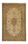 Kashan Rug 142x216cm - Persian Rugs - Rectangle / Beige / 142 x 216 cm Rectangle
