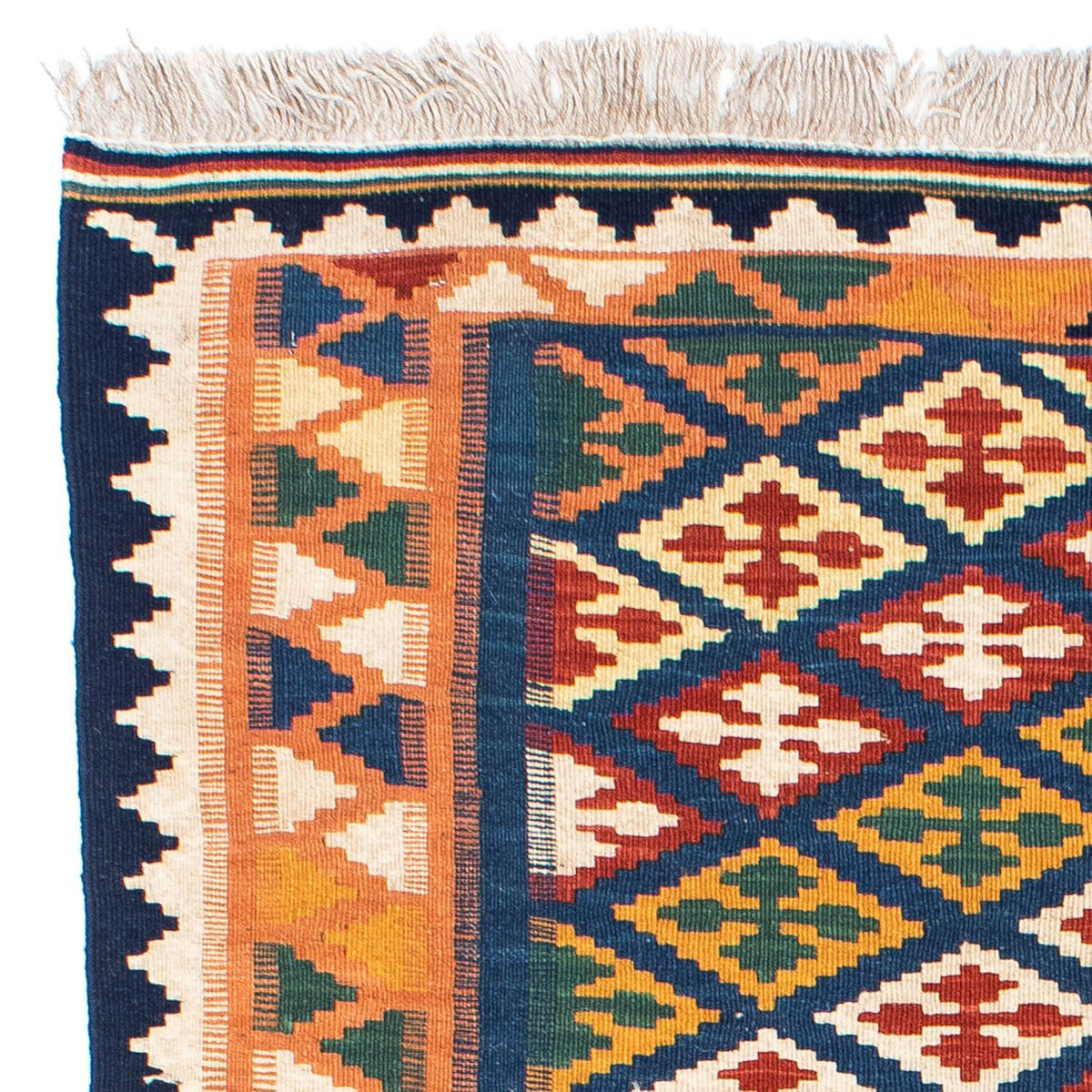 Kelim Rug - Oriental - 156 x 110 cm - blue