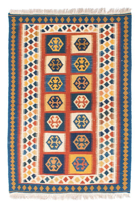 Kelim Rug - Oriental - 145 x 100 cm - blue