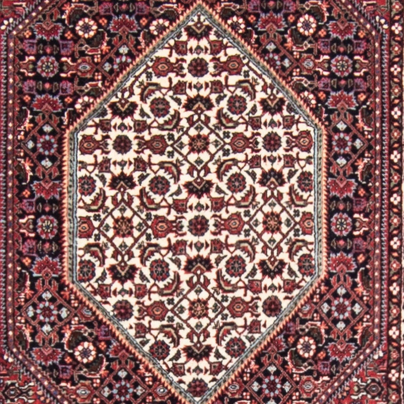 Runner Perser Rug - Bidjar - 415 x 82 cm - dark red