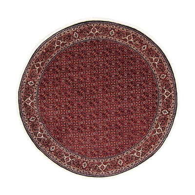 Perser Rug - Bidjar round  - 200 x 200 cm - dark red