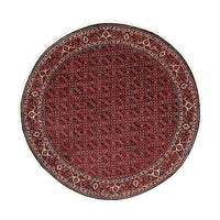 Perser Rug - Bidjar round  - 200 x 200 cm - dark red