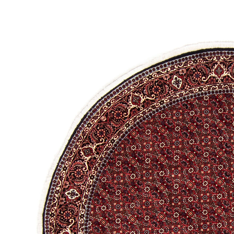 Perser Rug - Bidjar round  - 200 x 200 cm - dark red