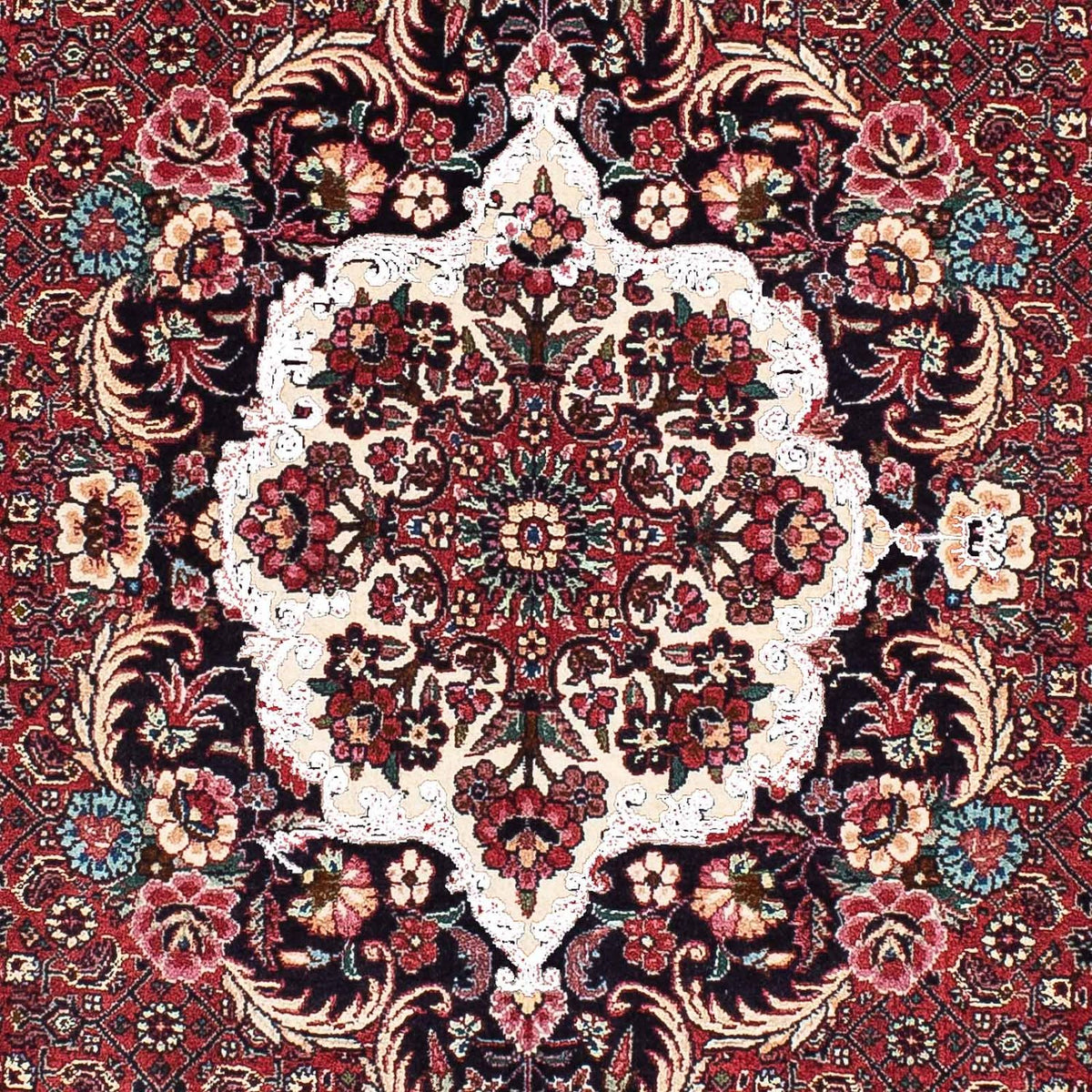 Runner Perser Rug - Bidjar - 190 x 100 cm - red