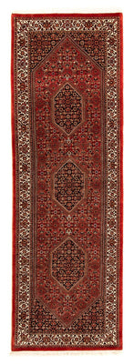 Runner Perser Rug - Bidjar - 277 x 80 cm - dark red