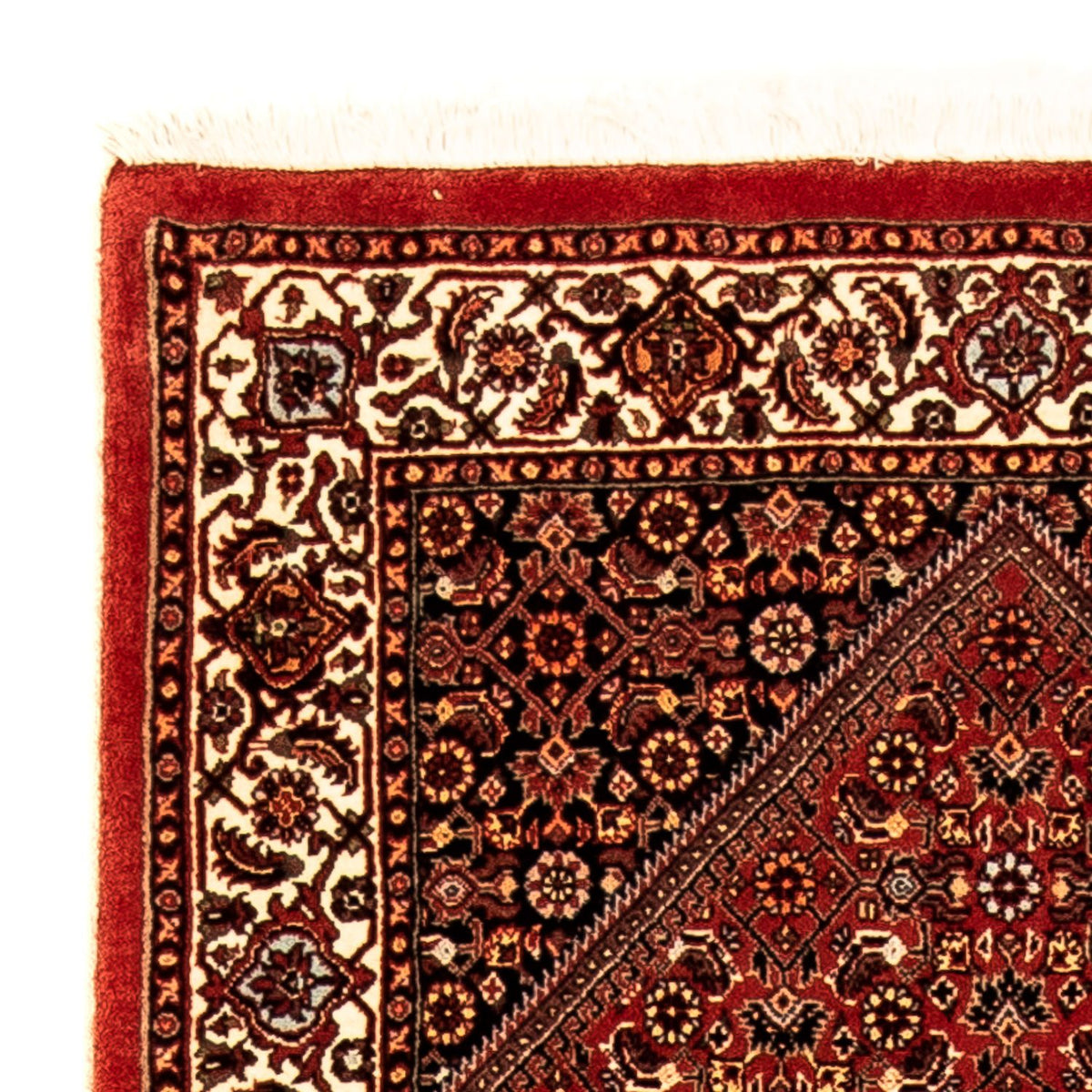 Runner Perser Rug - Bidjar - 277 x 80 cm - dark red