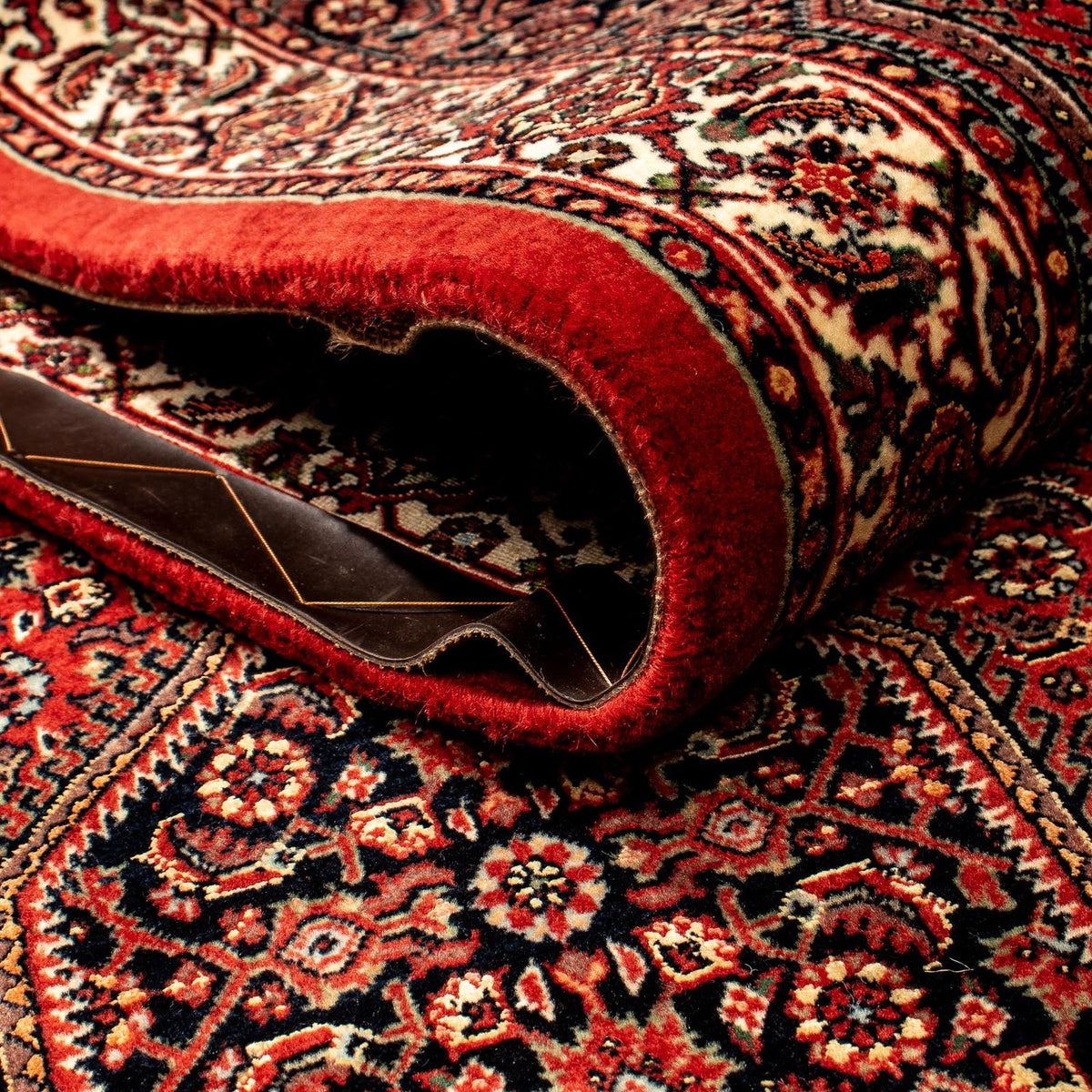 Runner Perser Rug - Bidjar - 277 x 80 cm - dark red