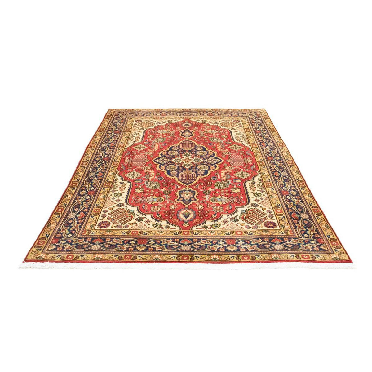Perser Rug - Tabriz - Royal - 217 x 152 cm - red