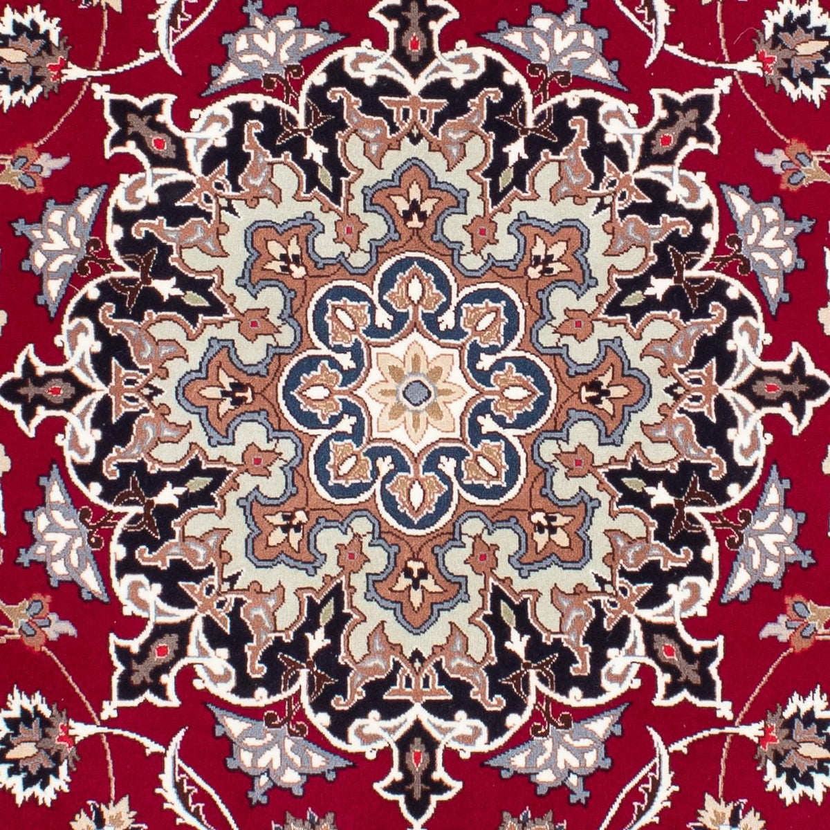 Perser Rug - Tabriz - Royal - 198 x 154 cm - dark red