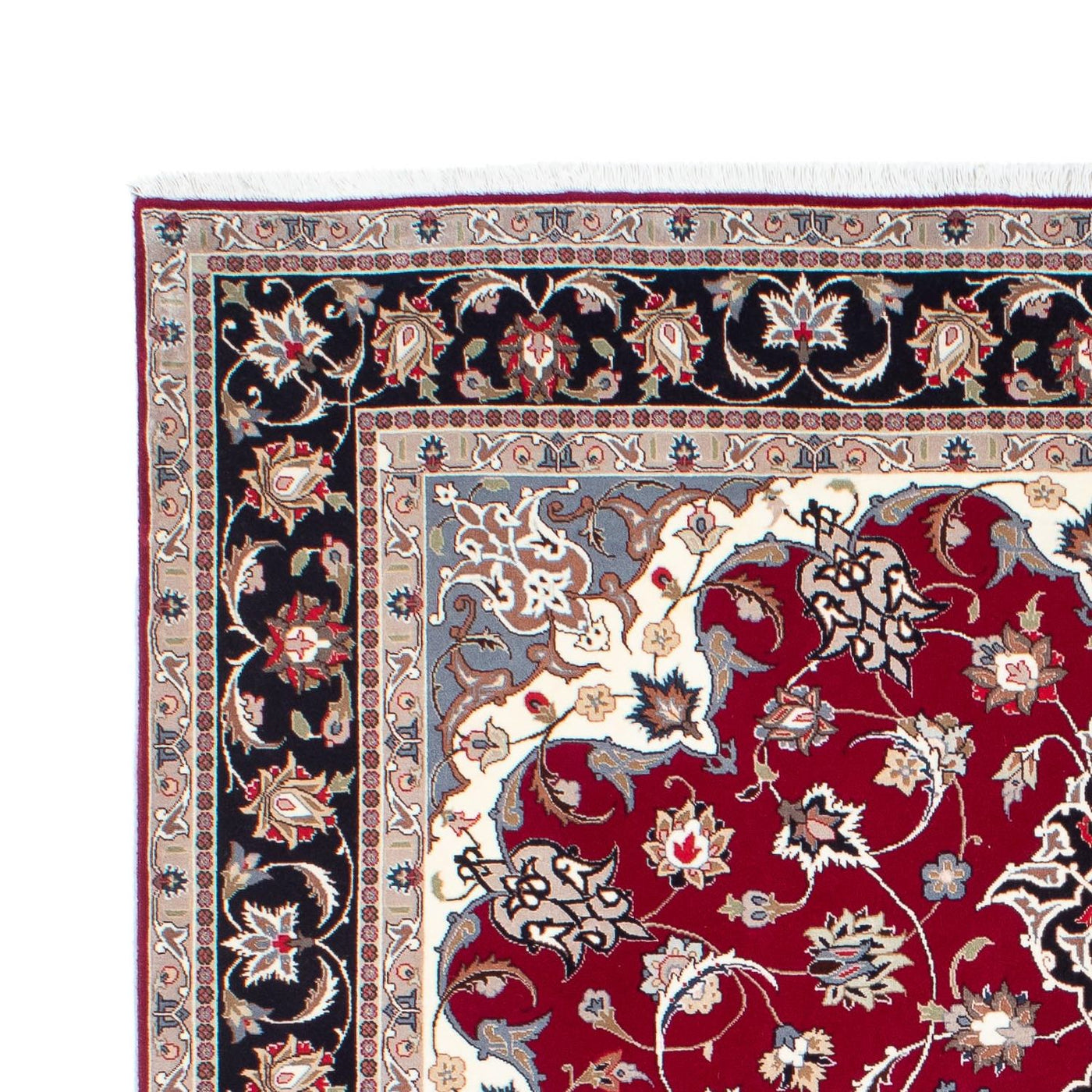 Tabriz - 50 Raj Rug 198x154cm - Persian Rugs