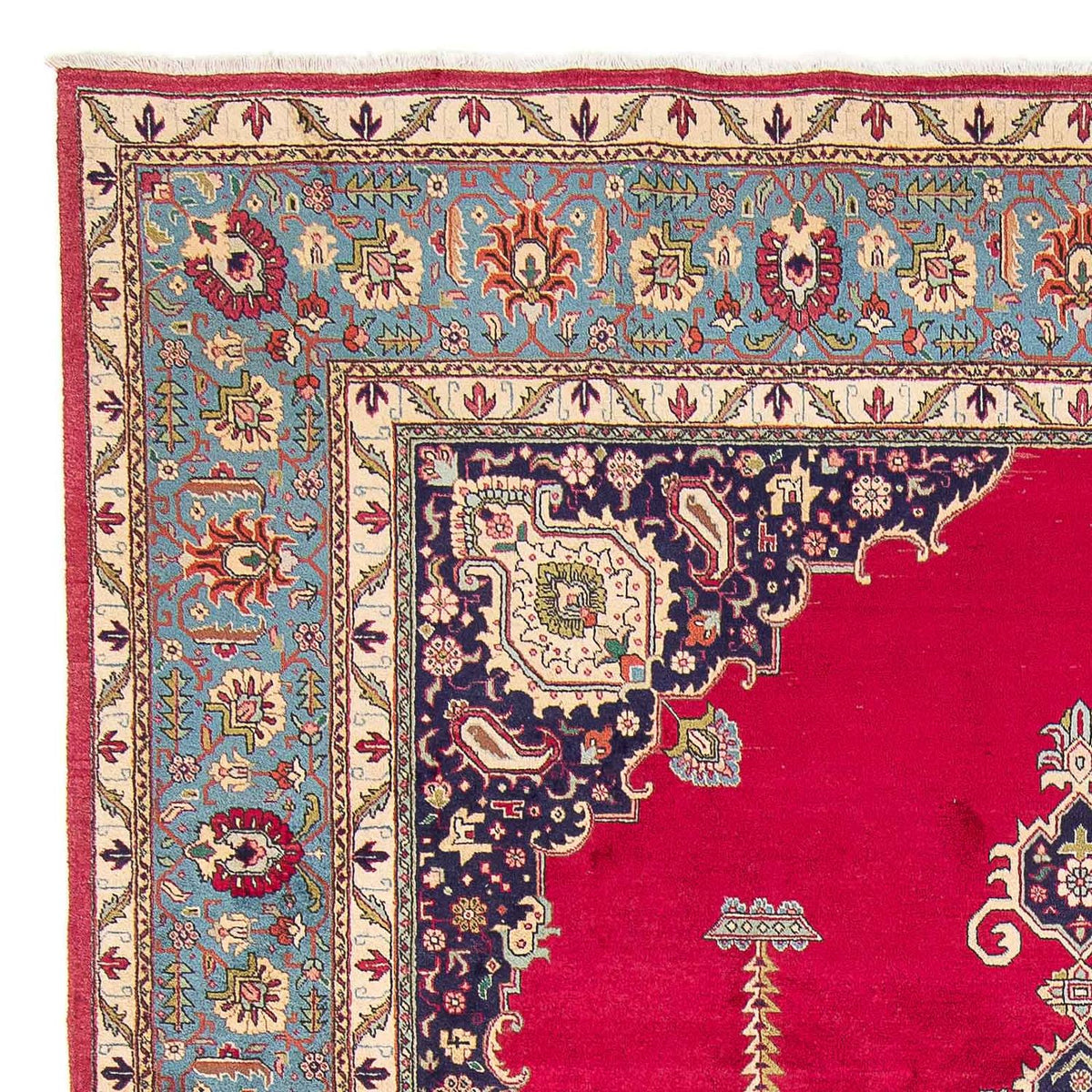 Perser Rug - Tabriz - Royal - 368 x 268 cm - red