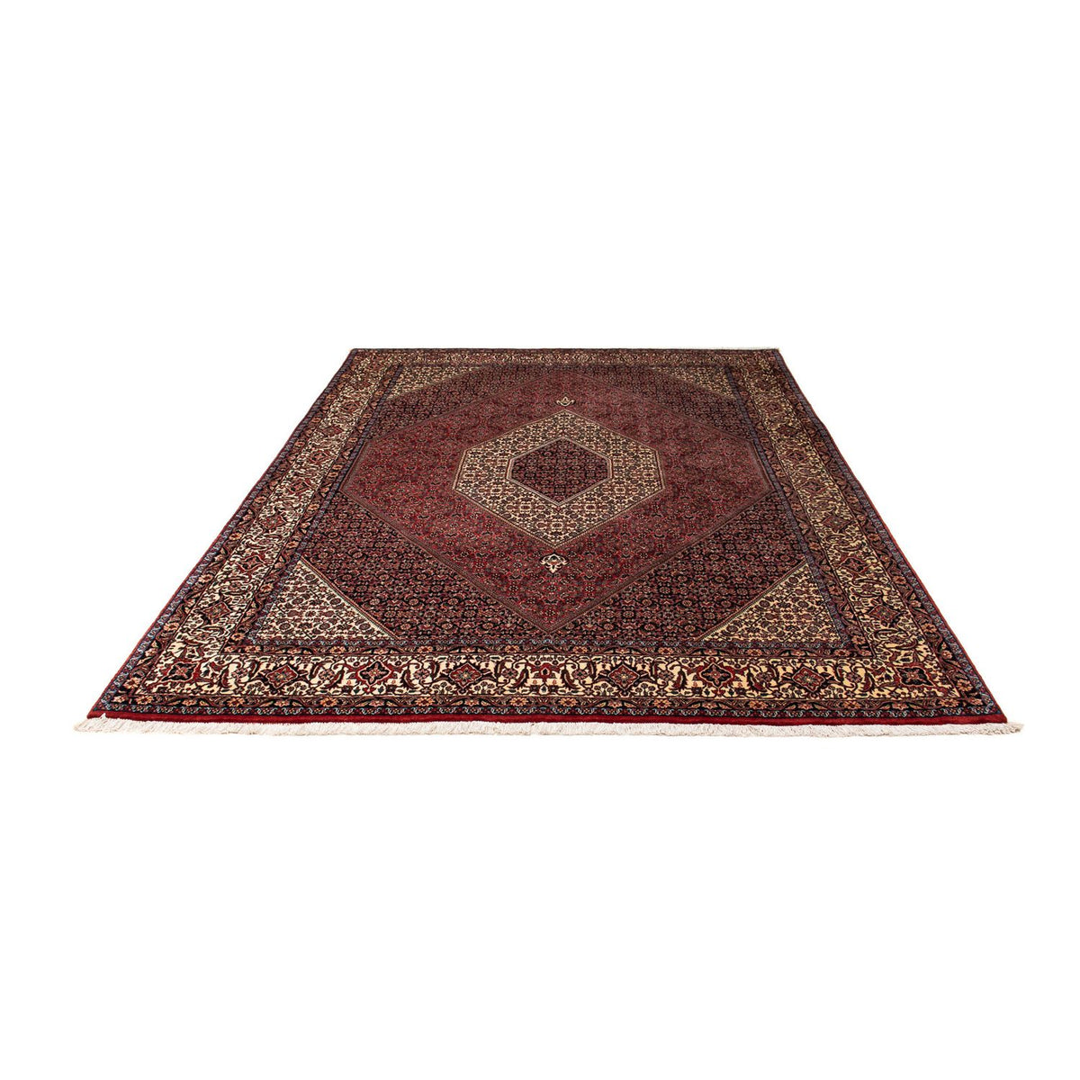 Perser Rug - Bidjar - 259 x 201 cm - dark red