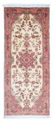 Runner Perser Rug - Tabriz - Royal - 198 x 83 cm - beige