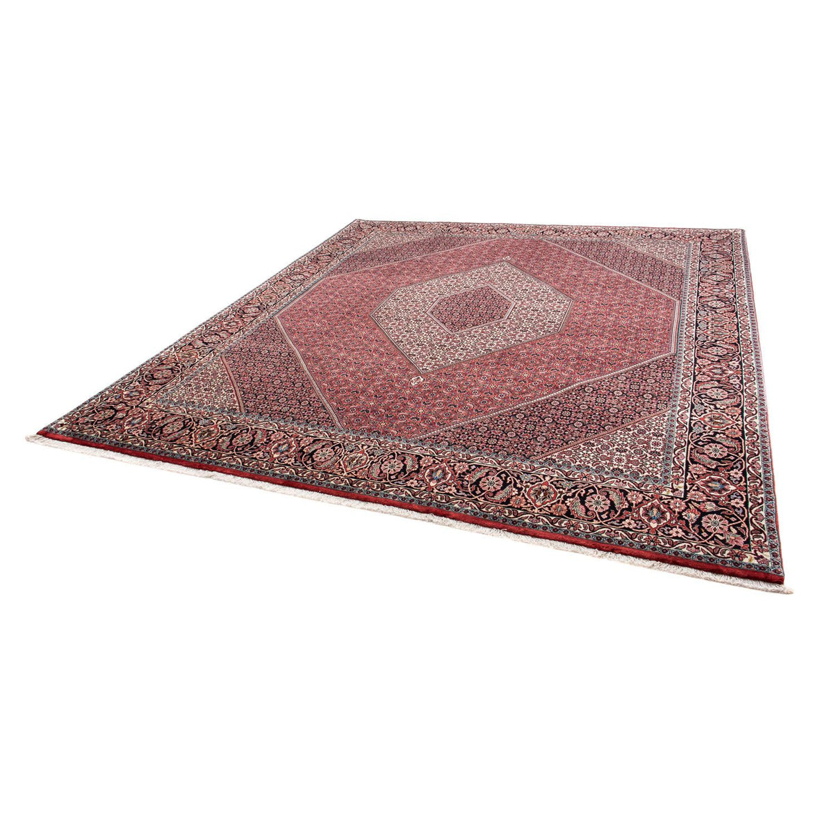 Perser Rug - Bidjar - 295 x 253 cm - dark red