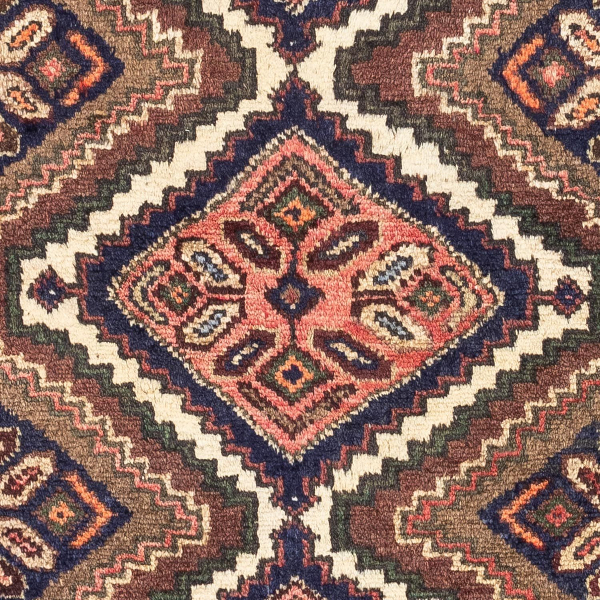 Perser Rug - Nomadic - 120 x 73 cm - light red