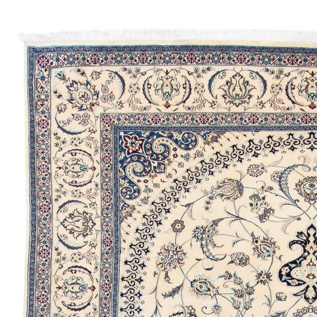 Perser Rug - Nain - Premium - 343 x 248 cm - beige