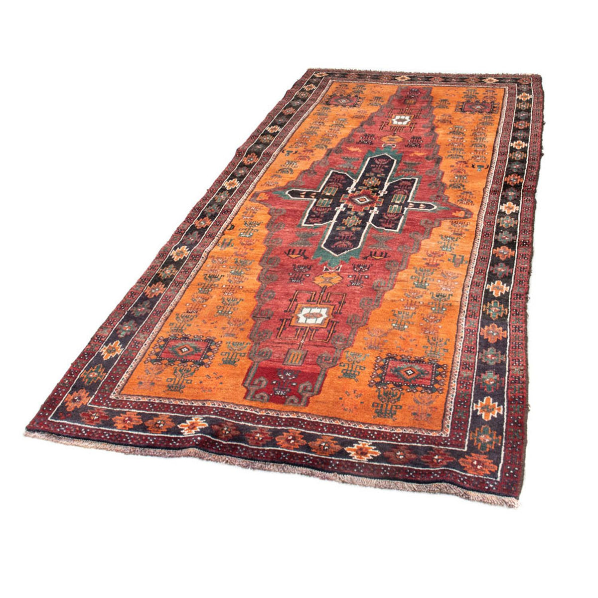 Runner Perser Rug - Nomadic - 220 x 104 cm - orange