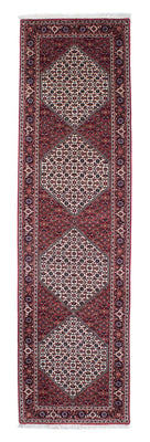 Runner Perser Rug - Bidjar - 300 x 82 cm - red