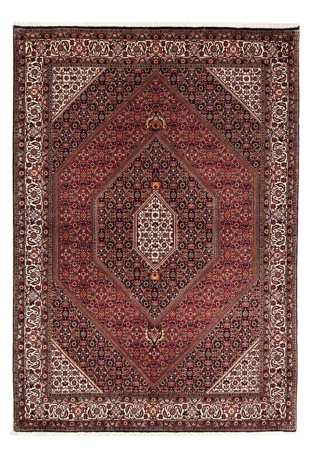 Perser Rug - Bidjar - 232 x 168 cm - dark red