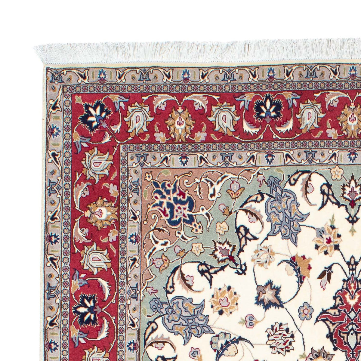 Tabriz - 50 Raj Rug 154x206cm - Persian Rugs