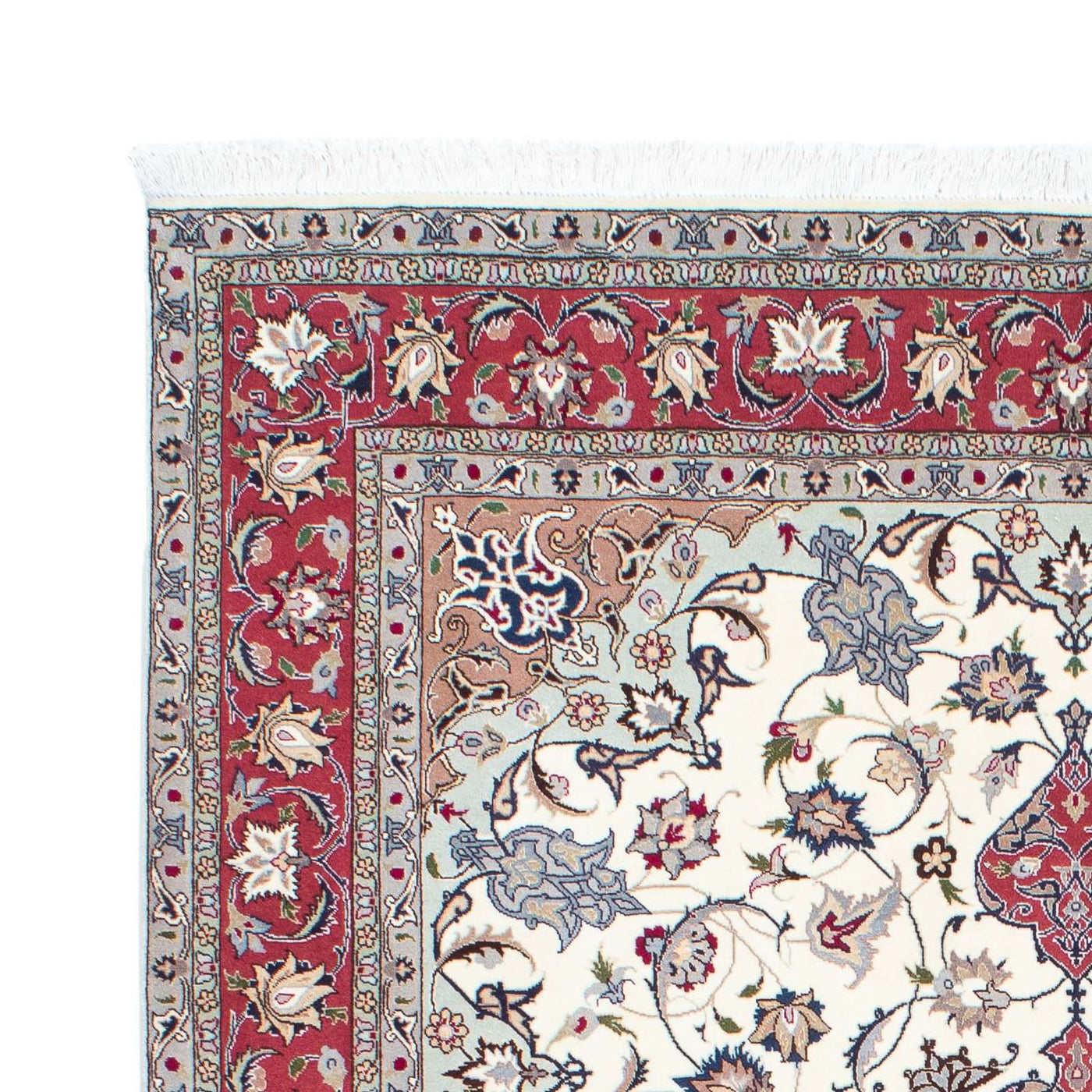 Tabriz - 50 Raj Rug 202x156cm - Persian Rugs