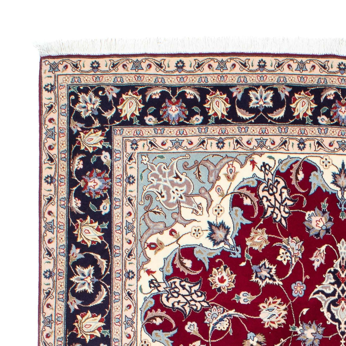Perser Rug - Tabriz - Royal - 207 x 155 cm - dark red