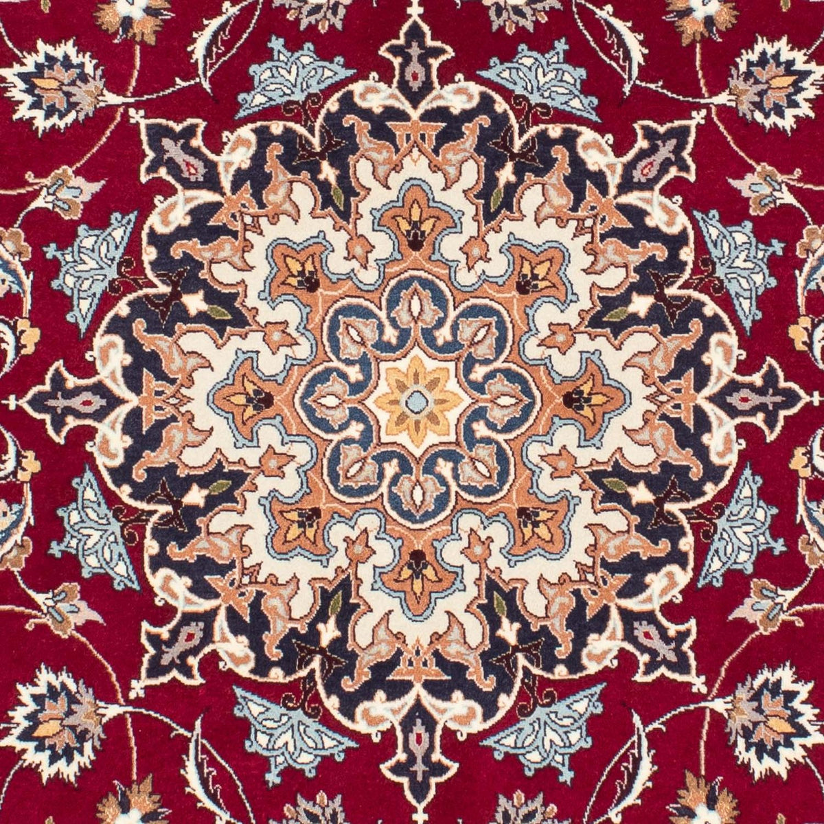 Perser Rug - Tabriz - Royal - 207 x 153 cm - dark red