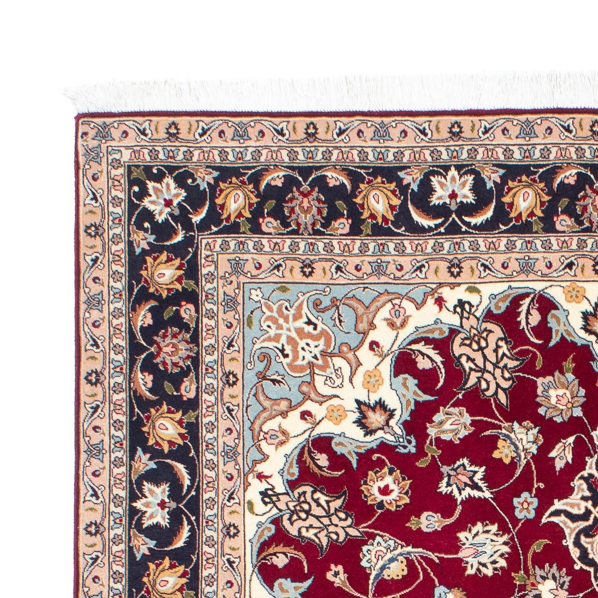 Perser Rug - Tabriz - Royal - 207 x 153 cm - dark red