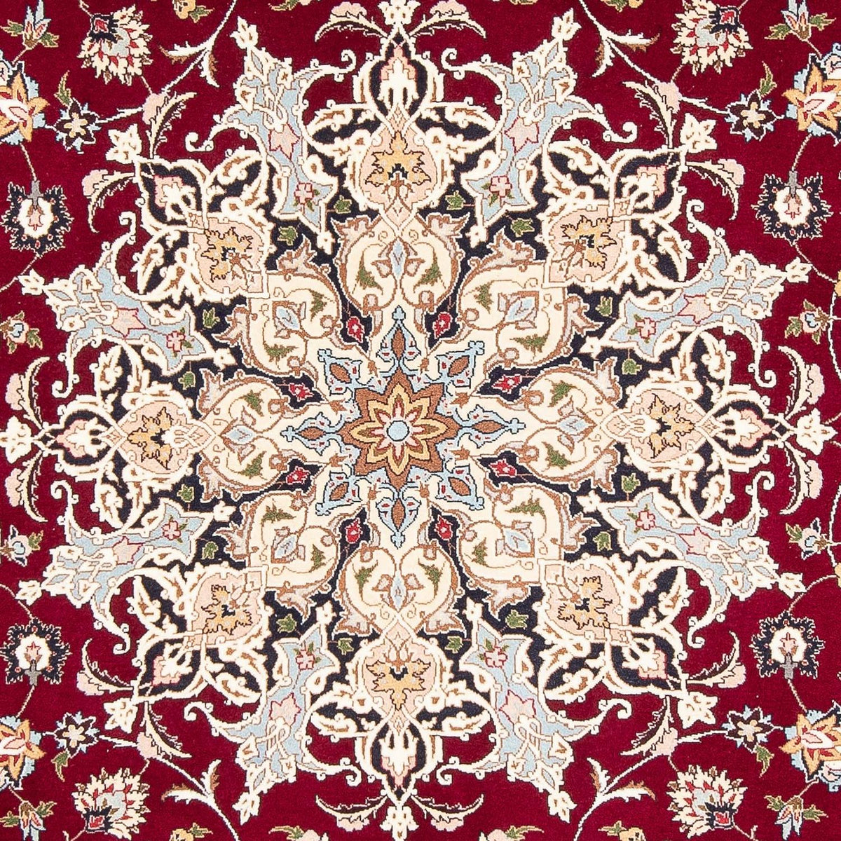 Perser Rug - Tabriz - Royal - 302 x 203 cm - dark red