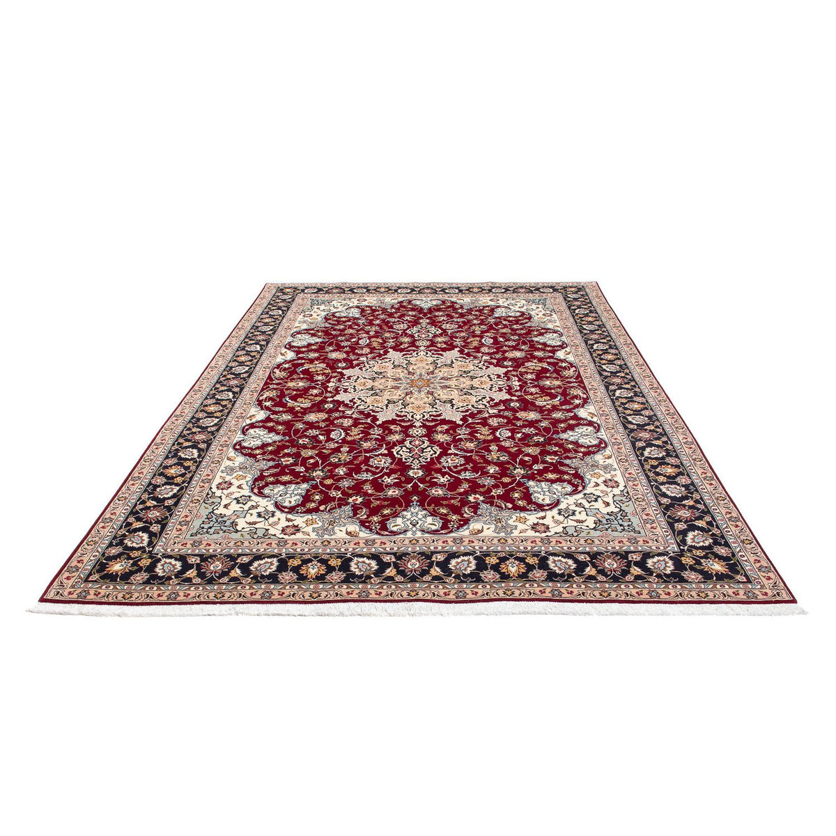 Perser Rug - Tabriz - Royal - 302 x 203 cm - dark red