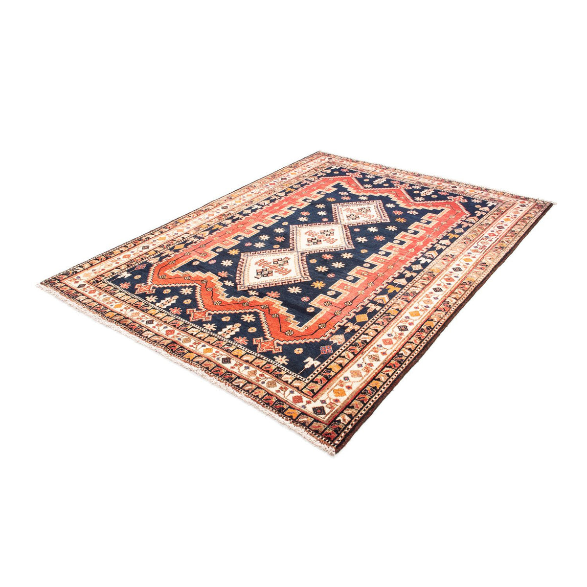 Perser Rug - Nomadic - 207 x 158 cm - dark blue