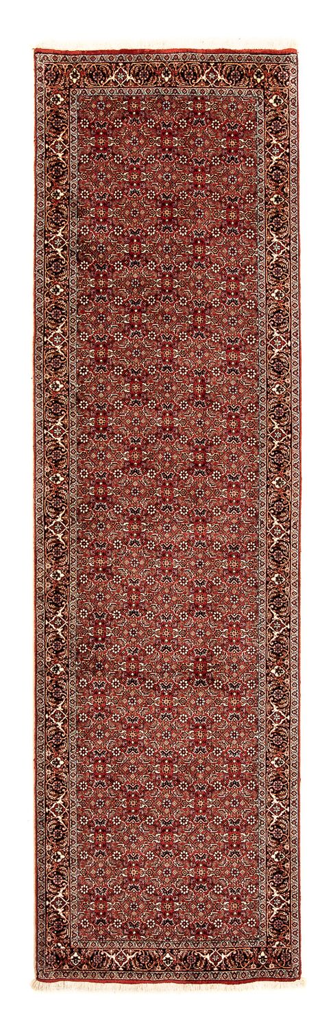 Runner Perser Rug - Bidjar - 296 x 81 cm - dark red