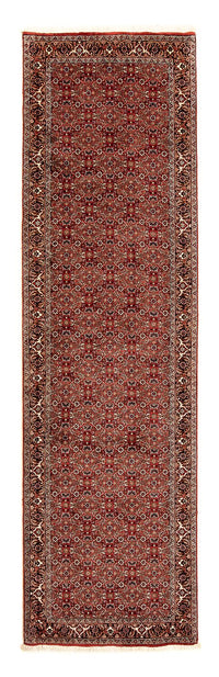 Runner Perser Rug - Bidjar - 296 x 81 cm - dark red