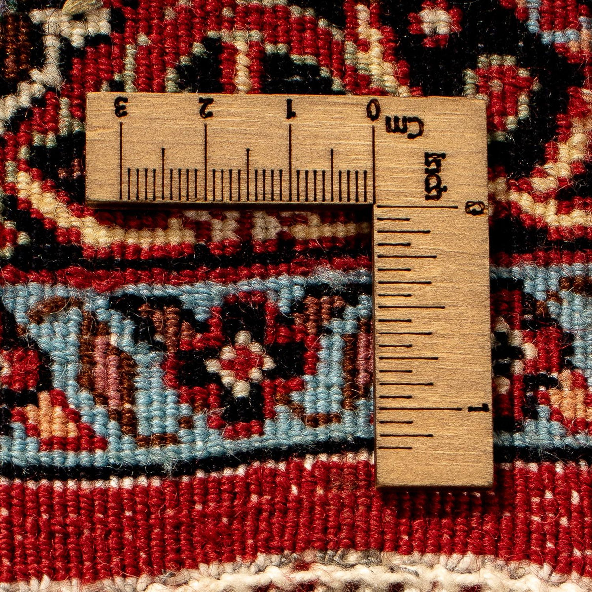 Runner Perser Rug - Bidjar - 296 x 81 cm - dark red