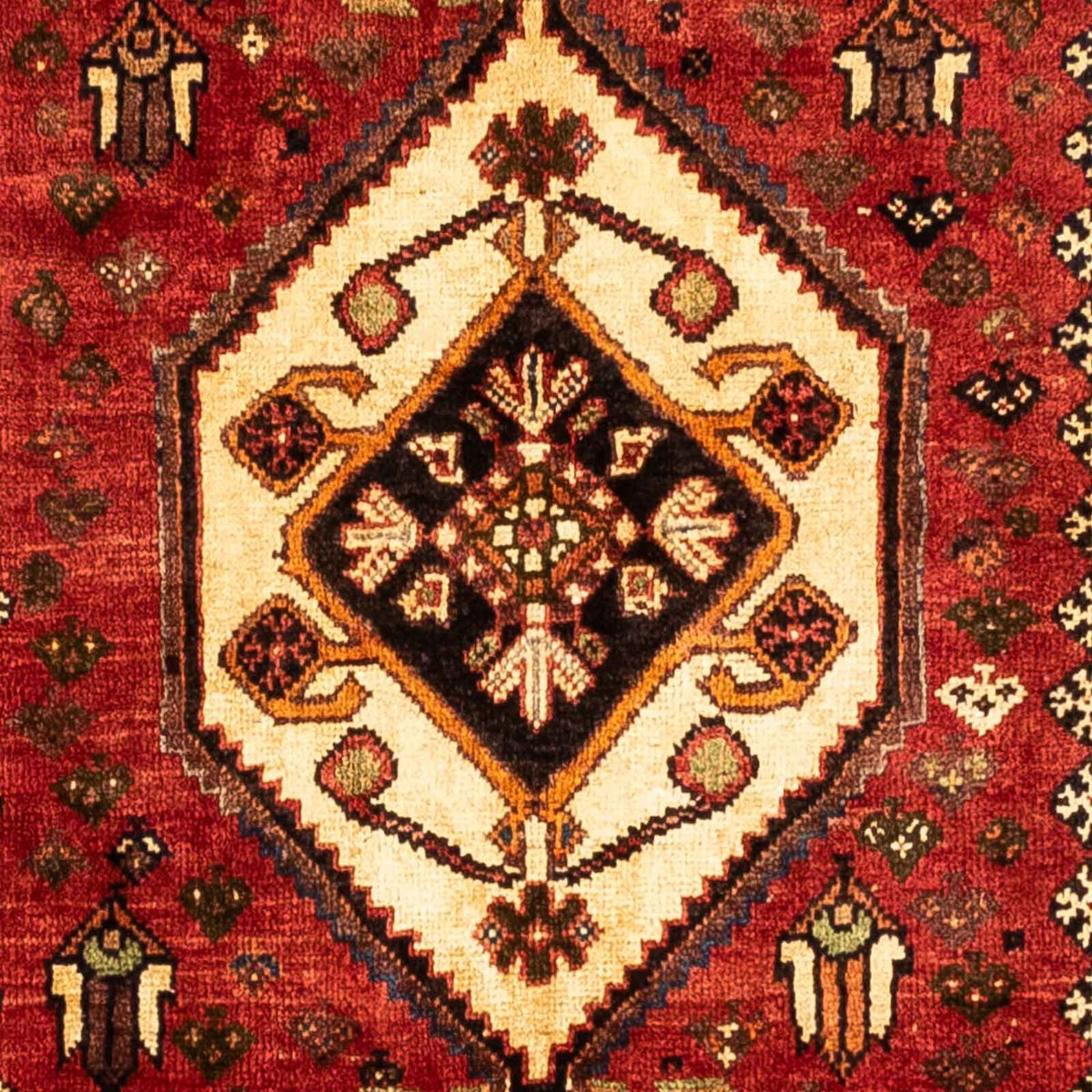 Perser Rug - Nomadic - 276 x 172 cm - dark red