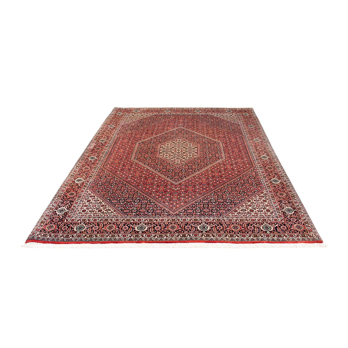 Perser Rug - Bidjar - 233 x 169 cm - dark red