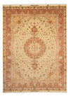 Tabriz - 50 Raj Rug 303x400cm - Persian Rugs - Rectangle / Light Brown / 303 x 400 cm Rectangle