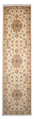 Runner Perser Rug - Tabriz - Royal - 330 x 86 cm - beige