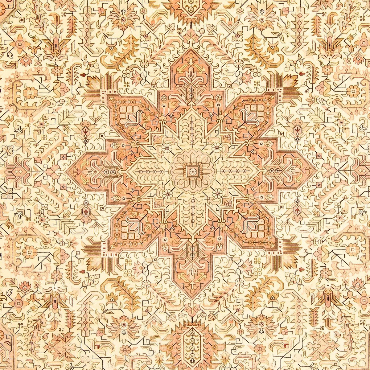 Perser Rug - Tabriz - Royal - 346 x 249 cm - beige