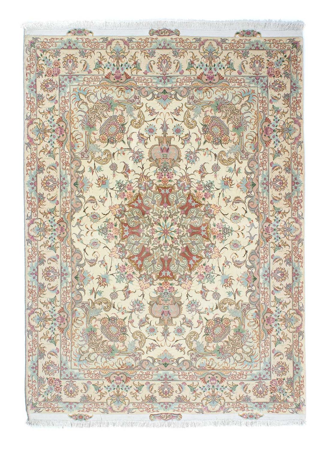 Perser Rug - Tabriz - Royal - 203 x 151 cm - beige