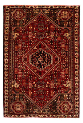Perser Rug - Nomadic - 289 x 196 cm - dark red