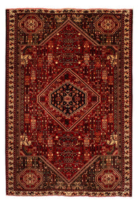 Perser Rug - Nomadic - 289 x 196 cm - dark red