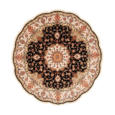 Tabriz - 50 Raj Rug 208x208cm - Persian Rugs
